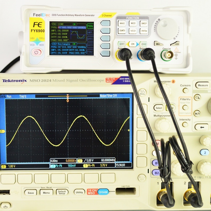 Feelelec FY6900 0-60MHz 디지털 신호 - Function Arbitrary Waveform Generator 리뷰 및 가격
